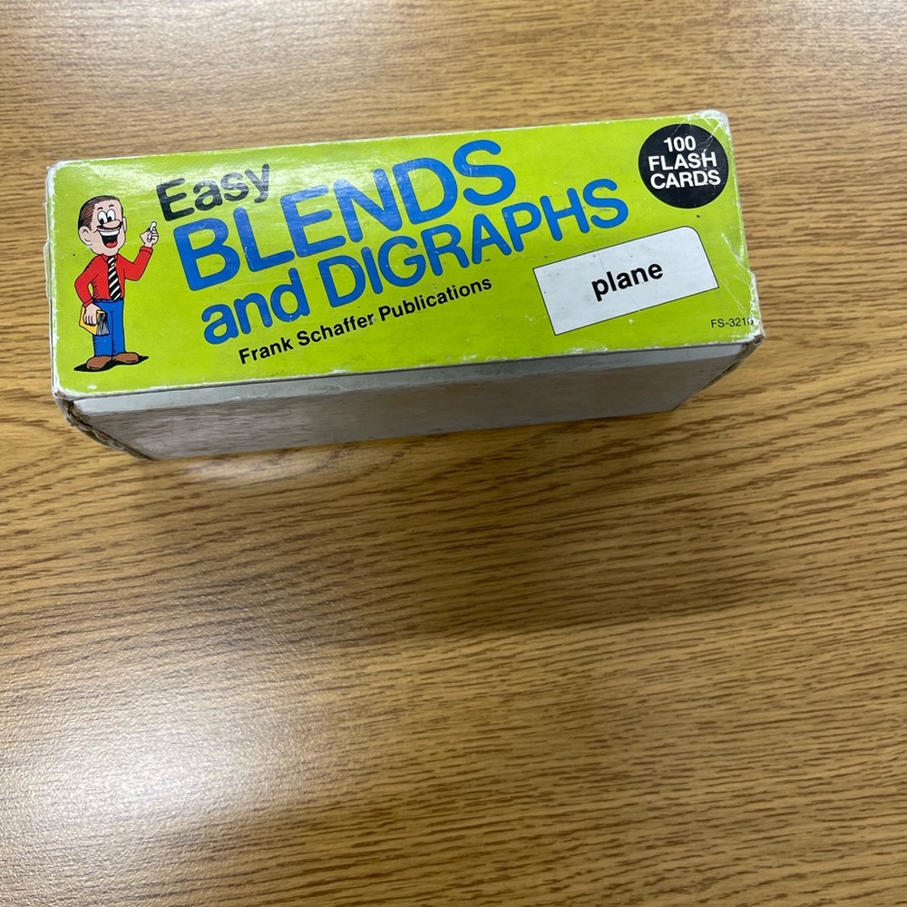 Blends and Digraphs Cards and Sentence Strips